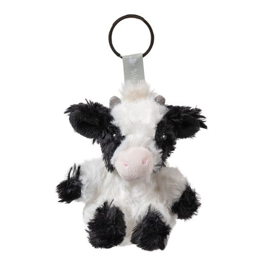 Plyšový přívěsek Wrendale Designs "Holstein Cow Mathilda" - Holštýnská kráva