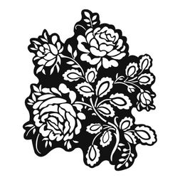 Šablona Cadence, stínová - Růže