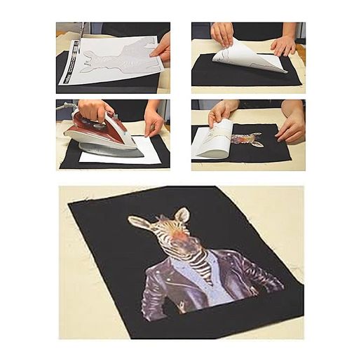 Transferový obrázek na textil Cadence, 21x30 cm - Kočka