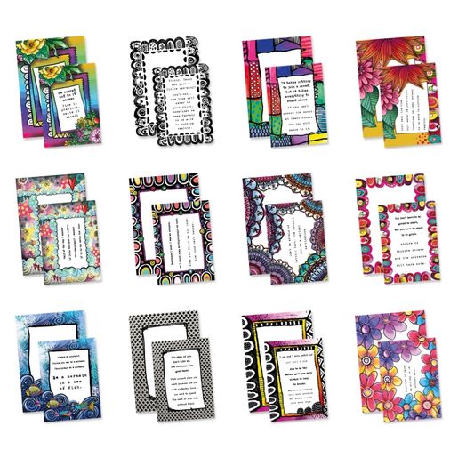 Blok s papírovými výseky Studio Light "Signature Collection", 19x26 cm, 24 l. - Rámečky