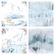 Scrapbookový blok Studio Light "Arctic Winter", 30,5x30,5 cm, 24 l. - Polární zima