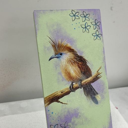 Transferový obrázek Cadence Easy Transfer, 25x35 cm - Pták s modrým zobákem