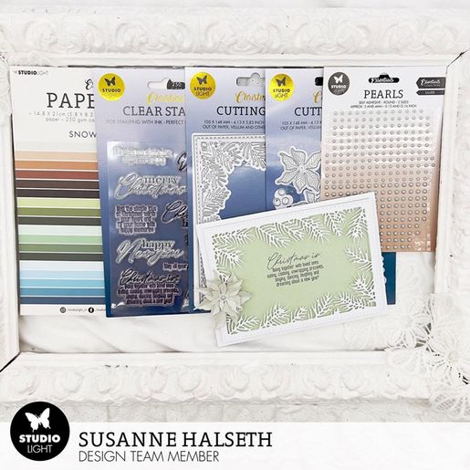 Blok barevných papírů Studio Light "Snowy Forest", A5, 36 l. - Zasněžený les