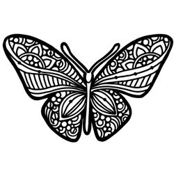 Šablona TCW - Joyous Butterfly - VYBERTE VELIKOST