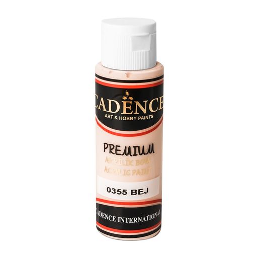 Akrylová barva Cadence Premium, 70 ml - beige, béžová