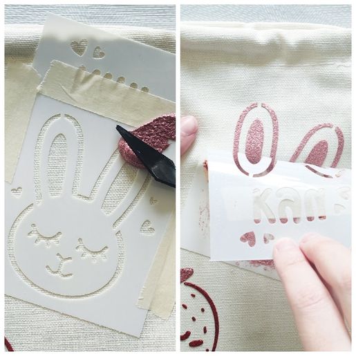 Šablony Aladine, 4 ks - Kawaii dobrůtky