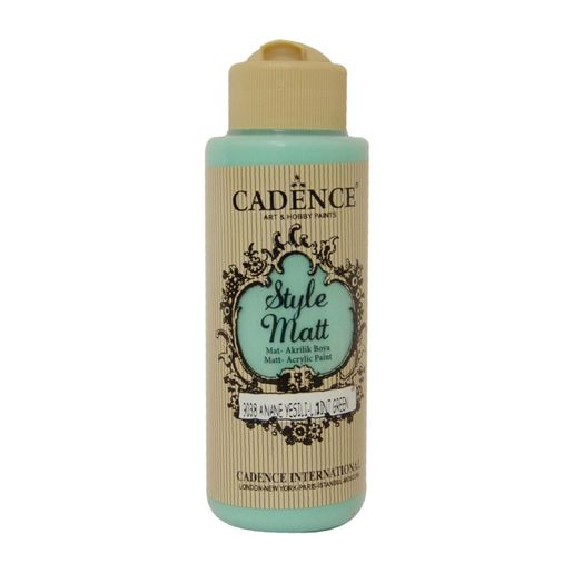 Matná akrylová barva Cadence Style Matt, 120 ml - VYBERTE ODSTÍN