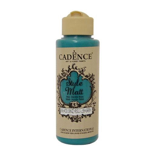 Matná akrylová barva Cadence Style Matt, 120 ml - VYBERTE ODSTÍN