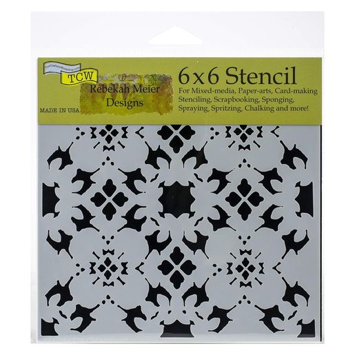 Šablona TCW 12"x12" (30,5x30,5 cm) - Poppy Grid