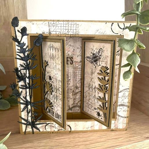 Vyřezávací šablony na přání Studio Light "Nature