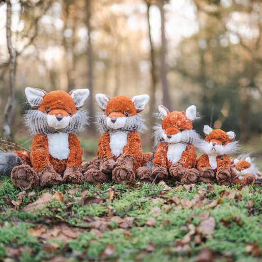 Plyšová hračka Wrendale Designs "Fox Autumn", maxi - Liška