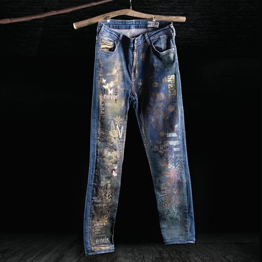 Metalická barva na textil Cadence Dora Textile, 50 ml - VYBERTE ODSTÍN