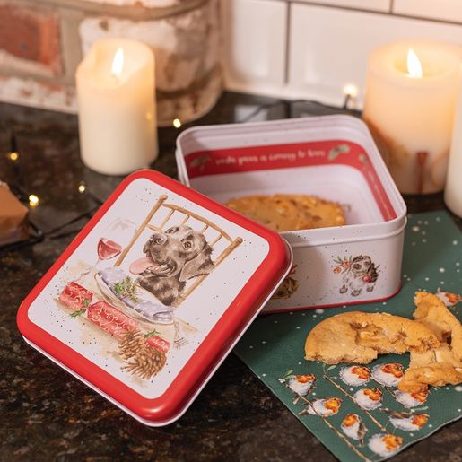 Plechová dóza Wrendale Designs "Santa