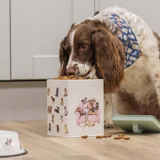Plechová dóza na pamlsky Wrendale Designs - Pejsci