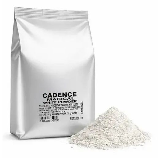 Odlitkový prášek Cadence Magic Powder - bílý - VYBERTE HMOTNOST