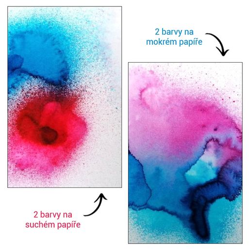 Akvarelový inkoust Aladine Izink Dye Spray, 80 ml  - VYBERTE ODSTÍN