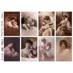 Rýžový papír Cadence, A4 - Maminky a děti