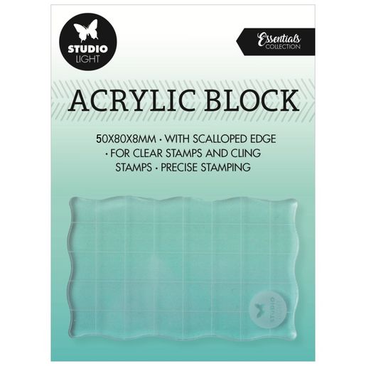 Akrylový blok Studio Light - 5x8 cm