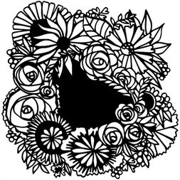Šablona TCW - Floral Statement - VYBERTE VELIKOST