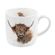 Porcelánový hrnek Wrendale Designs "Highland Cow", 0,31 l - Kráva