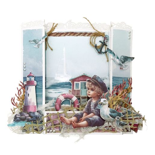 Papírové výseky Studio Light "Tide of Hope", 35 ks