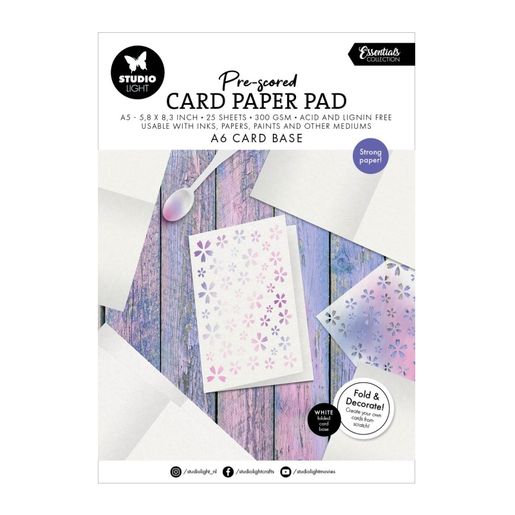 Základy přání v bloku Studio Light, 25 l. - Přání A6