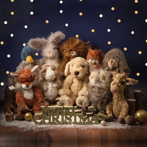 Plyšová hračka Wrendale Designs "Giraffe Camilla", velká - Žirafa