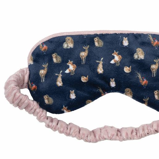 Maska na spaní Wrendale Designs "Woodlanders" - Sovy