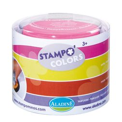 Razítkovací polštářky Aladine Stampo Colors, 4 ks - Festival