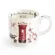 Vánoční porcelánový hrnek Wrendale Designs "The Christmas Post", 0,4 l - Vánoční pošta