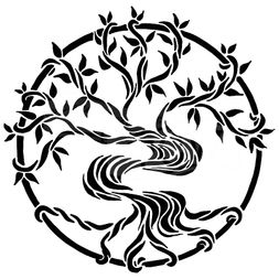 Šablona TCW - Mystical Tree - VYBERTE VELIKOST