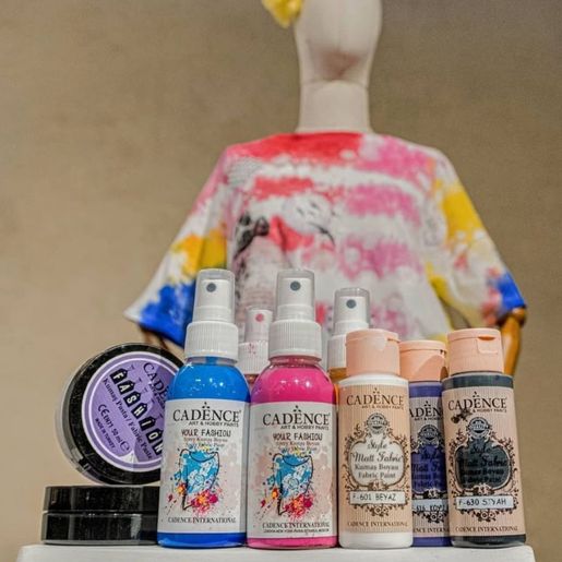 Reliéfní pasta na textil Cadence Fashion Opaque, 50 ml - VYBERTE ODSTÍN
