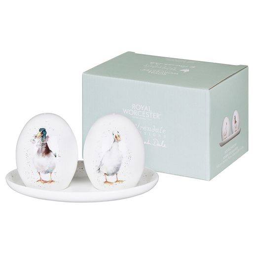 Porcelánová solnička a pepřenka Wrendale Designs - Kachny