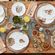 Jídelní porcelánový talíř Wrendale Designs - Sova