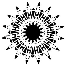 Šablona TCW - Native Star - VYBERTE VELIKOST