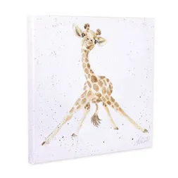 Obraz Wrendale Designs "Stand Tall", 20x20 cm - Žirafa