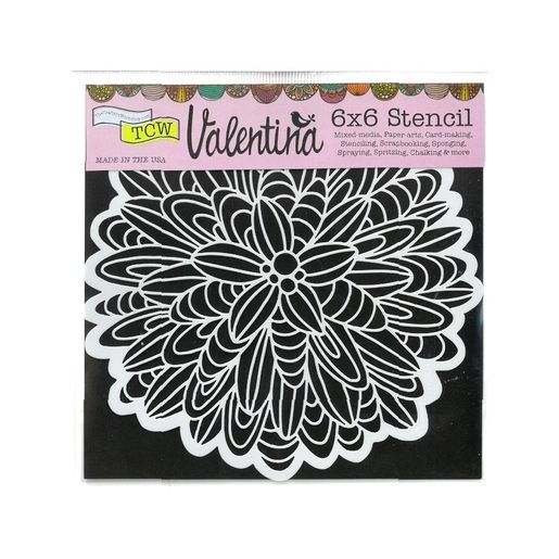 Šablona TCW - Cactus Dahlia - VYBERTE VELIKOST