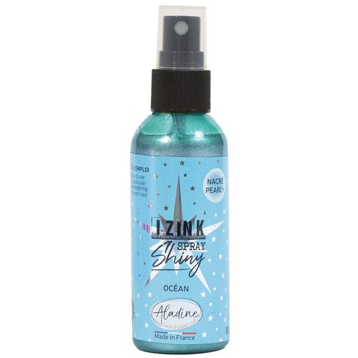 Perleťový inkoust ve spreji Aladine Izink Shiny, 80 ml - VYBERTE ODSTÍN