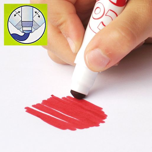 Fixy s kulatým hrotem Aladine Colors Baby First - 8 barev