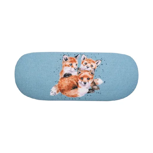 Pouzdro na brýle Wrendale Designs "Snug as a Cub" - Lišky