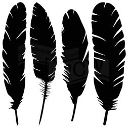 Šablona TCW - Four Feathers - VYBERTE VELIKOST