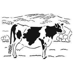 Šablona TCW 12"x12" (30,5x30,5 cm) - Bessie