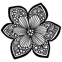 Šablona TCW - Collarette Dahlia - VYBERTE VELIKOST