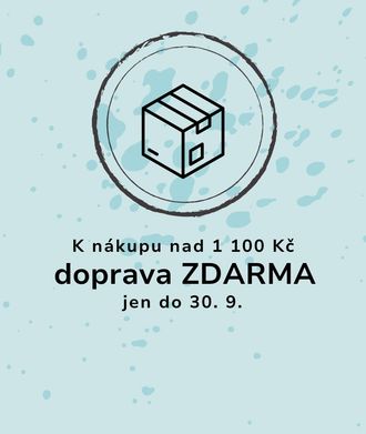 K nákupu nad 1 100 Kč máte dopravu zdarma, jen do 30. 9.