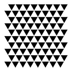 Šablona TCW 12"x12" (30,5x30,5 cm) - Triangle Mosaic