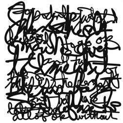 Šablona TCW - Thick Thin Writing - VYBERTE VELIKOST