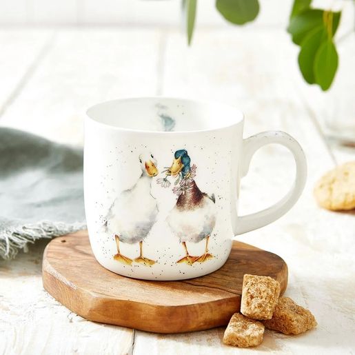 Porcelánový hrnek Wrendale Designs "Duck Love", 0,31 l - Kachny