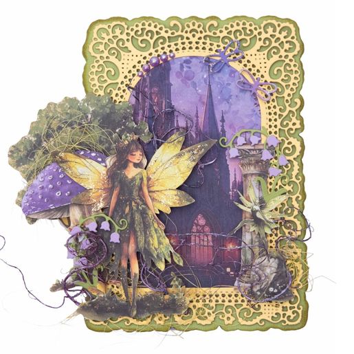 Blok podkladových papírů Studio Light "Enchanted Fairytale", 20,3x20,3 cm, 36 l.