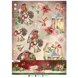Kreativní sada Studio Light "Magical Christmas", A4, 4 l. - 3D obrázky