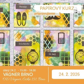 Mixed media art – čtverečky